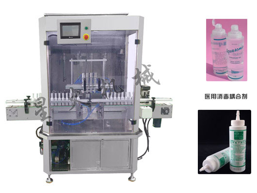 全自動醫(yī)用超聲耦合劑灌裝機